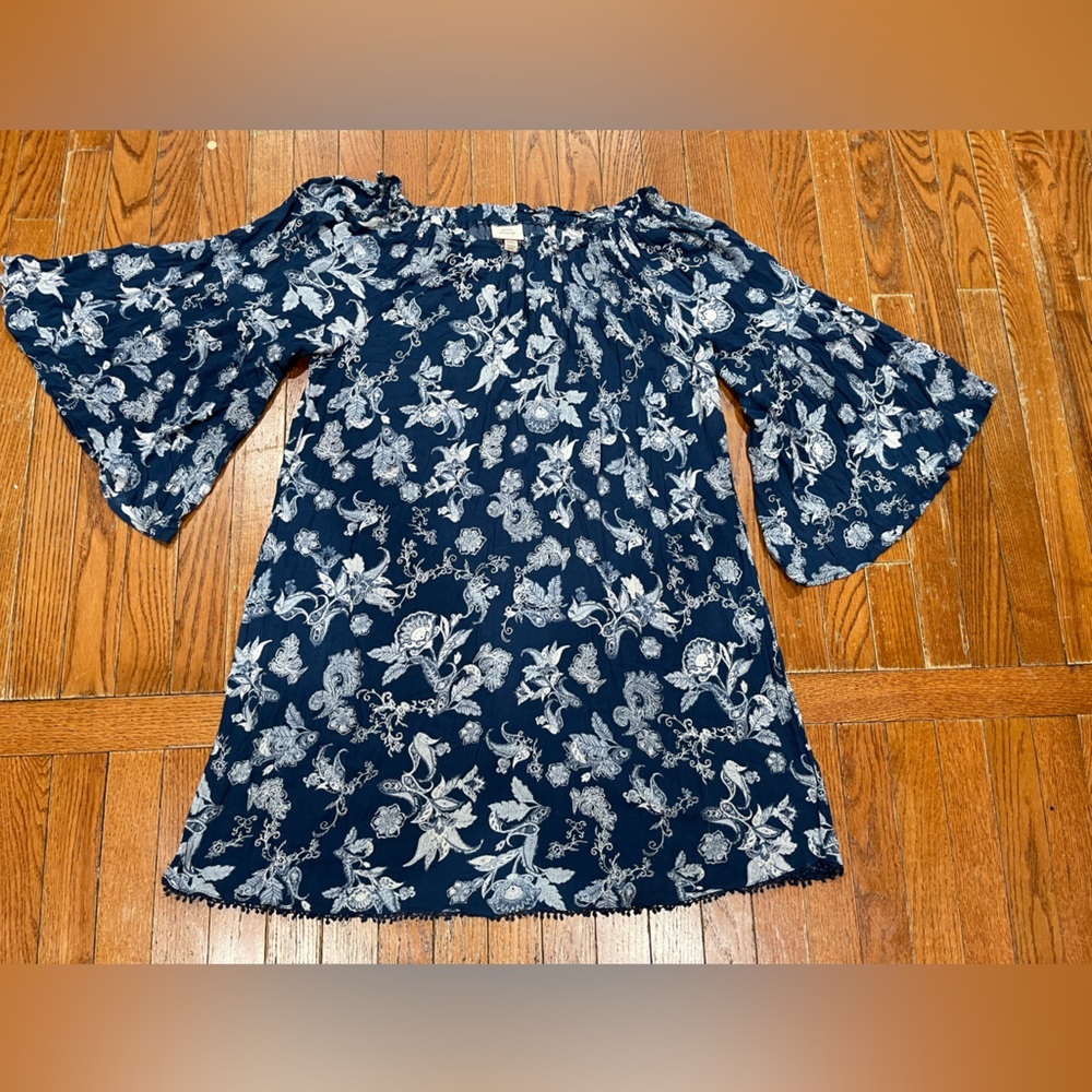 Knox Rose Navy and White Floral Dress